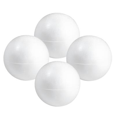 Piepschuim hobby vorm - 4x - bol - 50 cm - DIY knutsel figuren - halve schalen