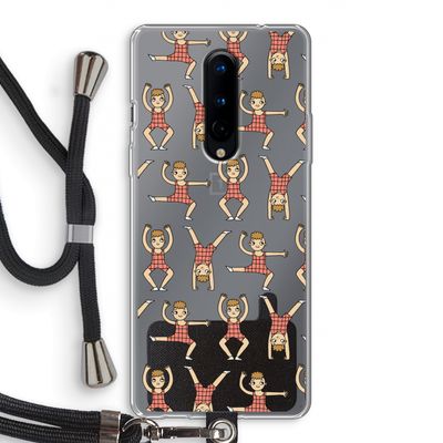 Gymboys: OnePlus 8 Transparant Hoesje met koord
