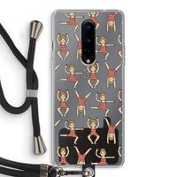 Gymboys: OnePlus 8 Transparant Hoesje met koord