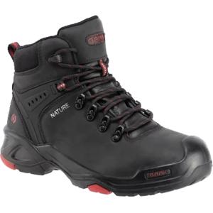 Baak Big Bruno 6646 S3 | Zwart/Rood | Maat 47 - 4031783005759