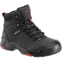 Baak Big Bruno 6646 S3 | Zwart/Rood | Maat 47 - 4031783005759