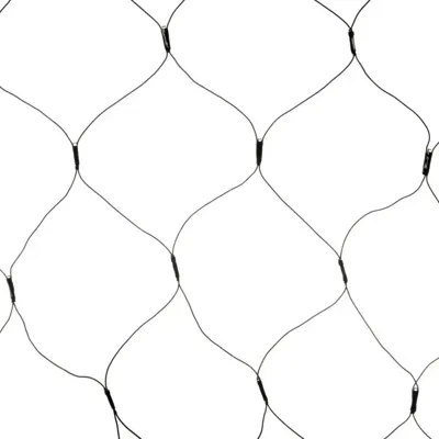 Anna&apos;s Collection LED netverlichting basisset koppelbaar 96 lampjes 150 x 120cm, warm wit