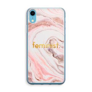 Feminist: iPhone XR Transparant Hoesje