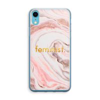 Feminist: iPhone XR Transparant Hoesje