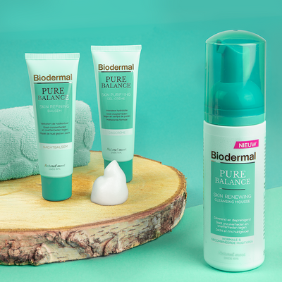 Biodermal Pure Balance Huidverfijnende Nacht Balsem - Skin Refining Nachtbalsem met Hyaluronzuur