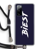 Biest: Samsung Galaxy S20 FE / S20 FE 5G Transparant Hoesje met koord