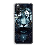 Darkness Tiger: Sony Xperia 10 III Transparant Hoesje - thumbnail