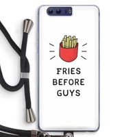 Fries before guys: Honor 9 Transparant Hoesje met koord