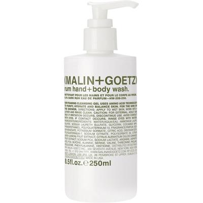 Malin + Goetz Body Rum Hand + Body Wash 250ml