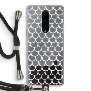 Dakpannetjes: OnePlus 8 Transparant Hoesje met koord