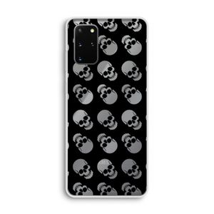 Musketon Skulls: Samsung Galaxy S20 Plus Transparant Hoesje