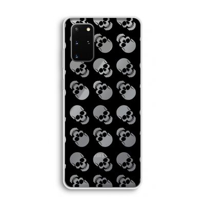 Musketon Skulls: Samsung Galaxy S20 Plus Transparant Hoesje