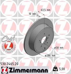 Remschijf Coat Z 530246520