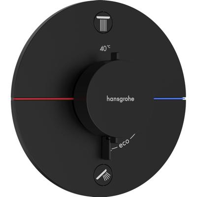 Hansgrohe Showerselect Comfort S thermostaat - inbouw - 2 functies - mat zwart 15554670