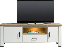 Happy@home Arizona lowboard 170 cm - 2-deuren + 1-lade + 1-niche (+ led)