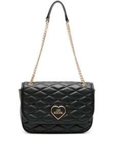 Love Moschino sac porté épaule matelassé à logo - Noir