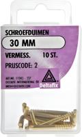 Schroefduim 30mm vermess 10st - Deltafix