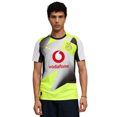 Borussia Dortmund Uit Shirt Senior 2025/2026 - Maat S - Kleur: ZwartGeelGrijs | Soccerfanshop Borussia Dortmund Uit Shirt Senior 2025/2026 - Maat S - Kleur: ZwartGeelGrijs | Soccerfanshop