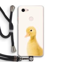 Duke: Pixel 3 XL Transparant Hoesje met koord