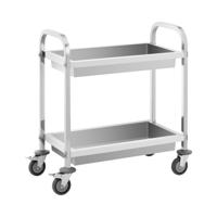 serveerwagen - 2 planken - 62.6x33.5x10 cm - 72 kg - Royal Catering