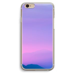 Sunset pastel: iPhone 6 / 6S Transparant Hoesje
