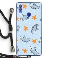 Manta: Honor Note 10 Transparant Hoesje met koord Manta: Honor Note 10 Transparant Hoesje met koord