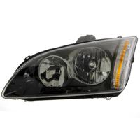 Koplamp links met knipperlicht H7+H1 ZWART Rand 1863963
