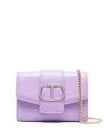 TWINSET Amie logo-plaque crossbody bag - Violet - thumbnail