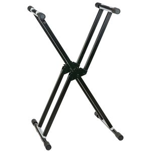 Showgear Keyboardstandaard dubbele X-vorm