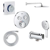 Grohe SmartControl Doucheset - inbouwthermostaat - inbouwbox - hoofddouche - handdouche - handdouchehouder - doucheslang - chroom SW104917/SW105953/GA96877/SW471471/SW862725/SW8626 Grohe SmartControl Doucheset - inbouwthermostaat - inbouwbox - hoofddouche - handdouche - handdouchehouder - doucheslang - chroom SW104917/SW105953/GA96877/SW471471/SW862725/SW8626