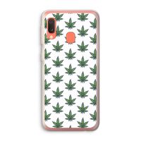 Weed: Samsung Galaxy A20e Transparant Hoesje