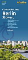 Fietskaart B03 Bikeline Radkarte Berlin Südwest | Esterbauer