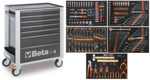 Beta 2400S G7/E-M | Gereedschapswagen | 7 laden | Grijs | 309-delig - 024006225