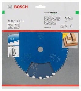 Bosch Accessoires Cirkelzaagblad expert for Wood 180x20x2.6/1.6x24 T - 2608644029