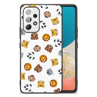 Back Case voor Samsung Galaxy A53 Dieren Emojis