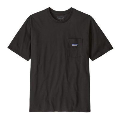 Patagonia Daily Pocket Tee T-shirt Heren Black L