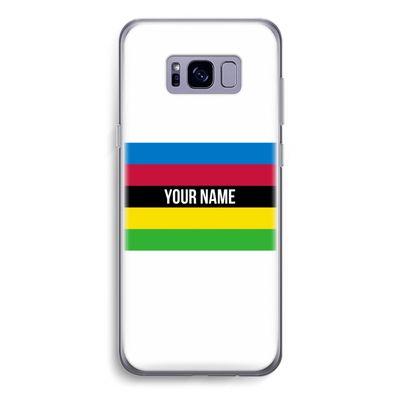 WK Wielrennen: Samsung Galaxy S8 Transparant Hoesje WK Wielrennen: Samsung Galaxy S8 Transparant Hoesje