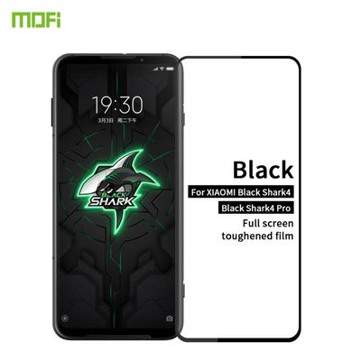Voor Xiaomi Black Shark 4 / 4 Pro MOFI 9H 2.5D Full Screen Tempered Glass Film (Zwart)