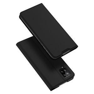 Dux Ducis - Pro Serie Slim wallet hoes - Samsung Galaxy A12 - Zwart
