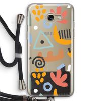 Abstract: Samsung Galaxy A5 (2017) Transparant Hoesje met koord