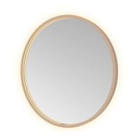 Hotbath &More Mirrors Round LED Badkamerspiegel - Rond - 60 cm - Geborsteld Koper Pvd