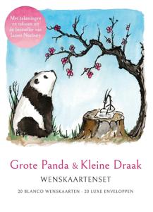 Grote Panda & Kleine Draak - Wenskaartenset (Kaartspellen)