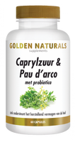Golden Naturals Caprylzuur & Pau D&apos;Arco Formule Capsules - thumbnail