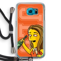 Jamie Lee Simpson: Samsung Galaxy S6 Transparant Hoesje met koord