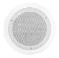 Power Dynamics CSSG6 Alu plafond speaker - 6.5" - 80W - thumbnail