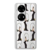 Pop Some Kim: Huawei P50 Pro Transparant Hoesje