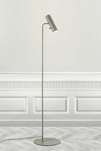 Staande lamp grijs &apos;MIB 6&apos; grijze vloerlamp verstelbaar GU10 141cm DFTP