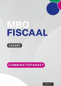 MBO Fiscaal Expert (Paperback)