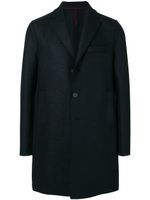 Harris Wharf London manteau droit classique - Bleu