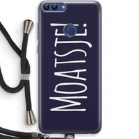 Moatsje!: Huawei P Smart (2018) Transparant Hoesje met koord
